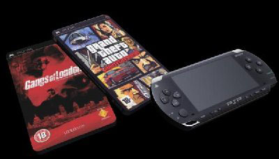 PSP with Games